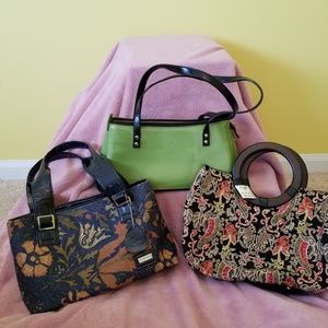 Designer handbags. Brand new, never used.  Non smoking household.